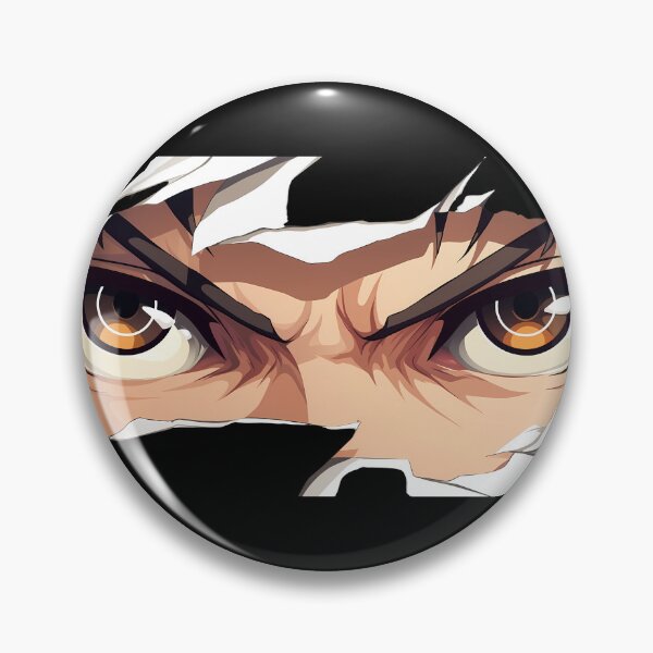 Item preview, Gundham Tanaka Danganronpa Intense Eyes Peeker Torn Paper designed and sold by PMartistStudio.