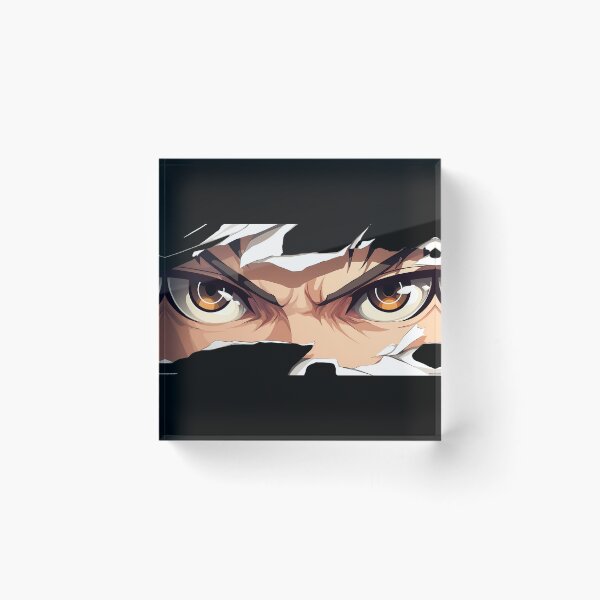 Item preview, Gundham Tanaka Danganronpa Intense Eyes Peeker Torn Paper designed and sold by PMartistStudio.