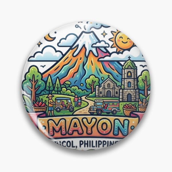 Item preview, MAYON VOLCANO designed and sold by likbatonboot.