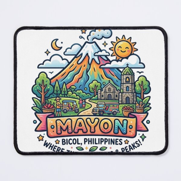 Item preview, MAYON VOLCANO designed and sold by likbatonboot.