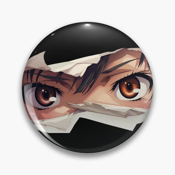 Item preview, Shirai Kuroko A Certain Scientific Railgun Torn Paper Eyes Peek designed and sold by PMartistStudio.