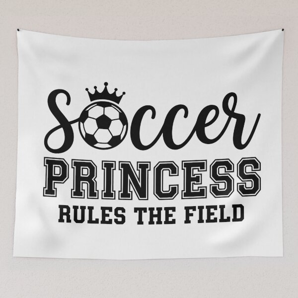 Item preview, Soccer Princess designed and sold by BrunoLinuxArt.