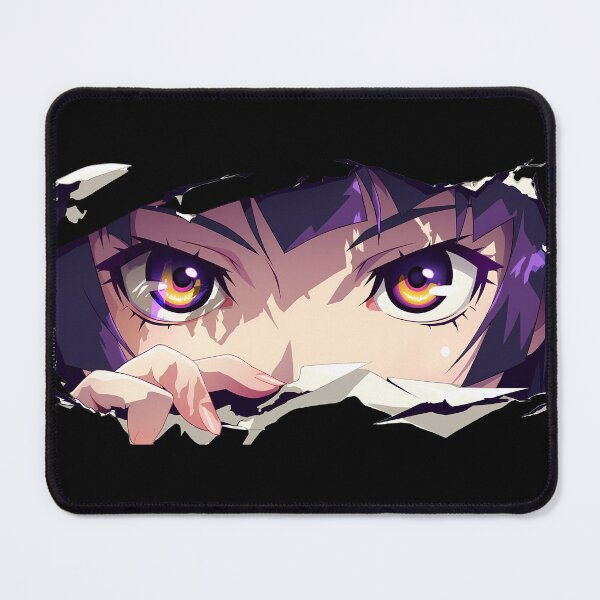 Item preview, Hitagi Senjougahara Bakemonogatari Golden Eyes Torn Paper Peek designed and sold by PMartistStudio.