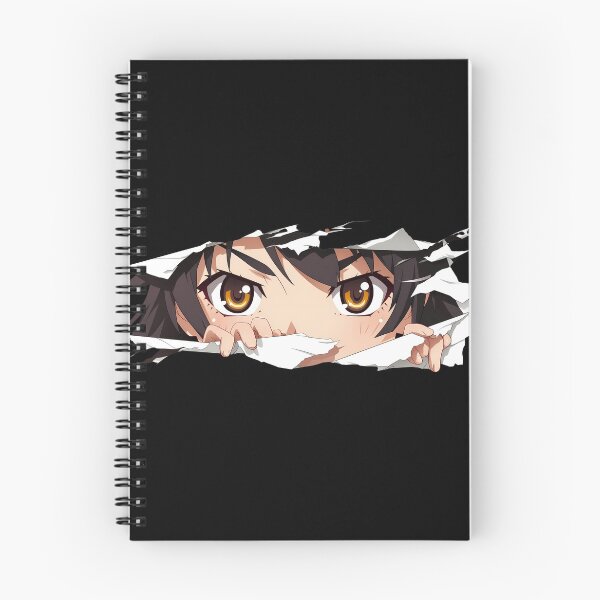 Item preview, Karen Araragi Bakemonogatari Amber Eyes Torn Paper Peek designed and sold by PMartistStudio.