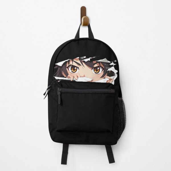 Item preview, Karen Araragi Bakemonogatari Amber Eyes Torn Paper Peek designed and sold by PMartistStudio.