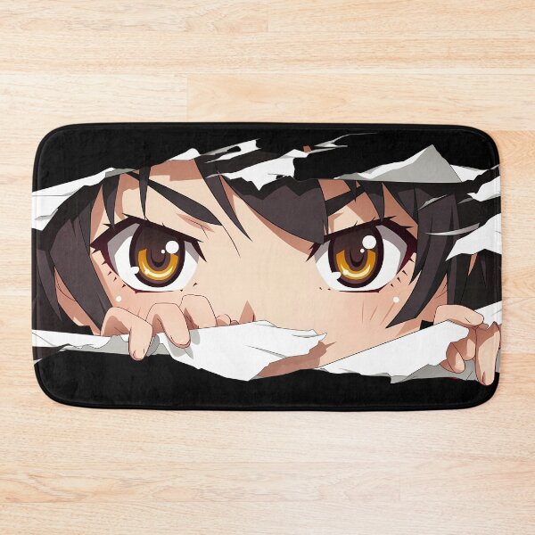 Item preview, Karen Araragi Bakemonogatari Amber Eyes Torn Paper Peek designed and sold by PMartistStudio.