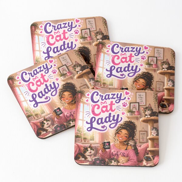 Item preview, Crazy Cat Lady Paradise designed and sold by Stubblejumper Artworks.