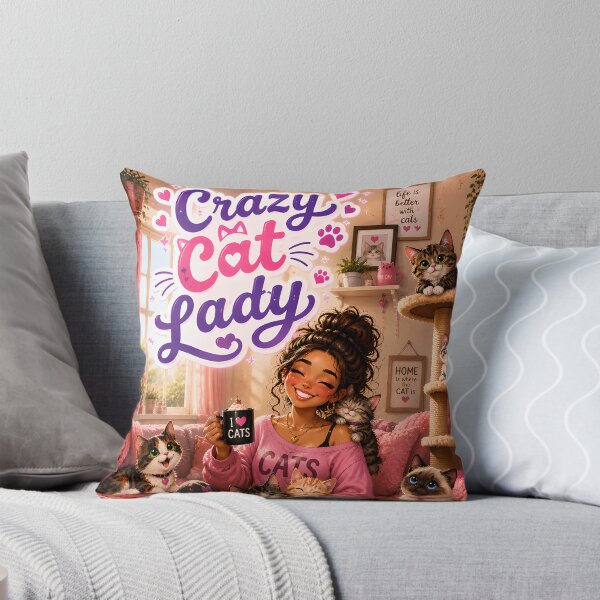 Item preview, Crazy Cat Lady Paradise designed and sold by Stubblejumper Artworks.