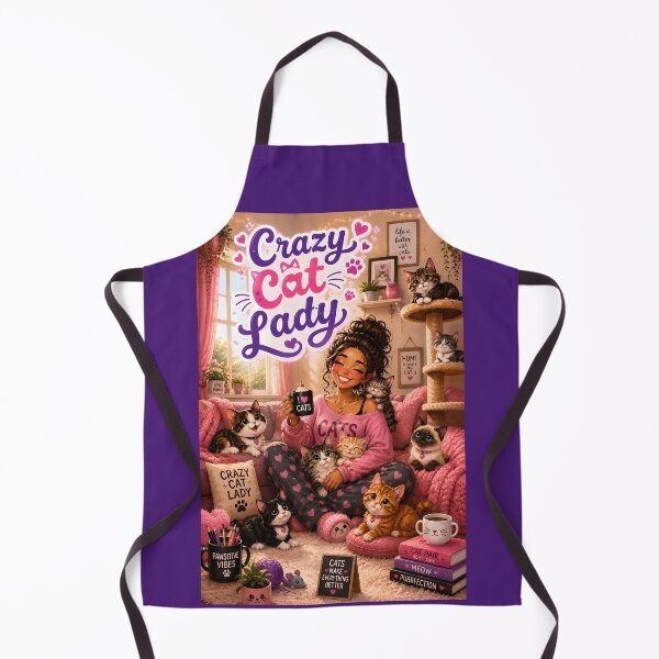 Item preview, Crazy Cat Lady Paradise designed and sold by Stubblejumper Artworks.