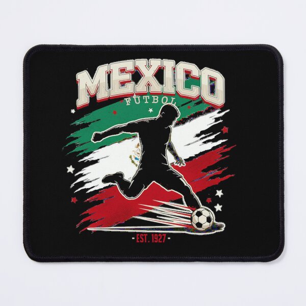 Item preview, Mexico Soccer Flag 2026 designed and sold by QuiteOrbit.