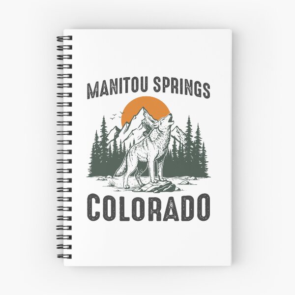 Item preview, Manitou Springs Colorado National Park Wolf Wildlife Nature Lover designed and sold by gunaone-design.