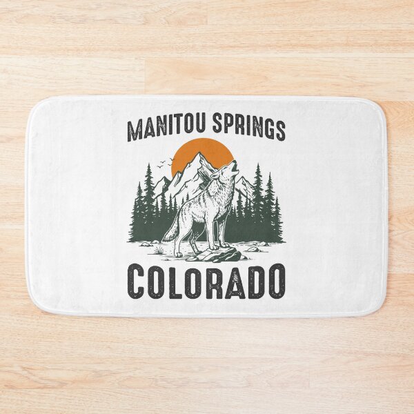 Item preview, Manitou Springs Colorado National Park Wolf Wildlife Nature Lover designed and sold by gunaone-design.