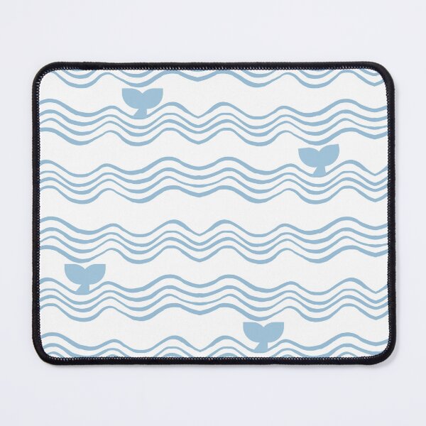 Item preview, Whale watching blue on white designed and sold by Boy and Belugee.