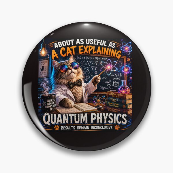 Item preview, About As Useful As A Cat Explaining Quantum Physics – Results Remain Inconclusive designed and sold by lazydogonline.