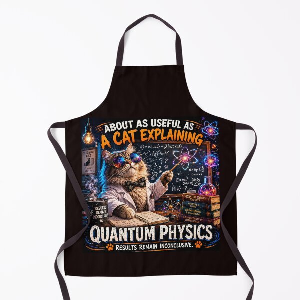 Item preview, About As Useful As A Cat Explaining Quantum Physics – Results Remain Inconclusive designed and sold by lazydogonline.