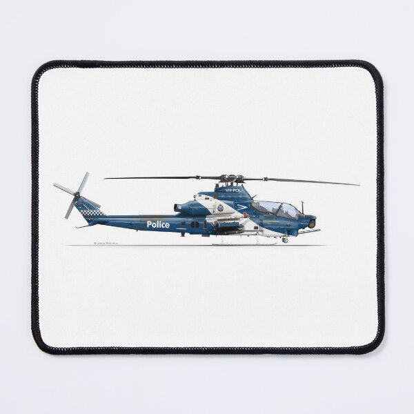 Item preview, BELL AH-1Z VIPER VH-POL VICPOL 2040 designed and sold by Grubby Fingers Aircraft Illustration.