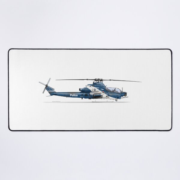 Item preview, BELL AH-1Z VIPER VH-POL VICPOL 2040 designed and sold by Grubby Fingers Aircraft Illustration.