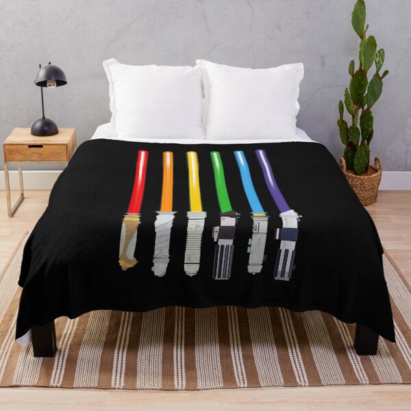 Item preview, Rainbow Energy Blades LGBTQ Pride Flag Sci Fi Design designed and sold by Chaztized.