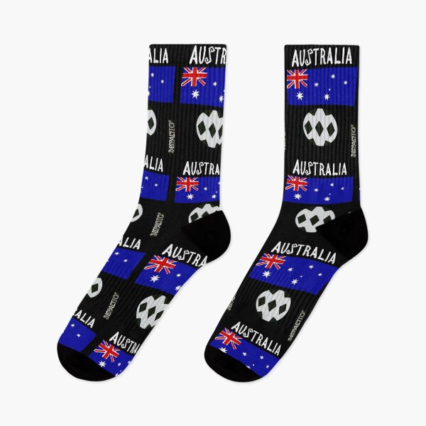 Item preview, Despacito® Australia Flag Black White Ball Design Text designed and sold by DespacitoBrand.