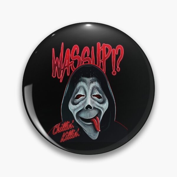 Item preview, Wazzzup! Chillin Killin Scary Movie- Scream Retro Movie designed and sold by JaquelinDach.