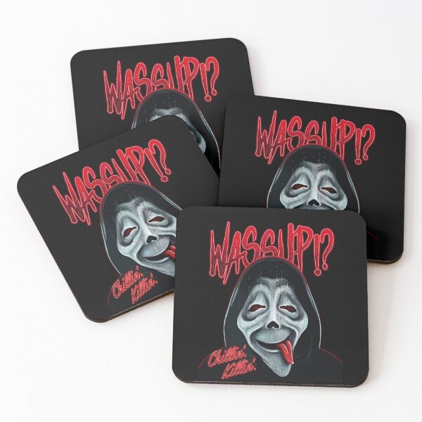 Item preview, Wazzzup! Chillin Killin Scary Movie- Scream Retro Movie designed and sold by JaquelinDach.