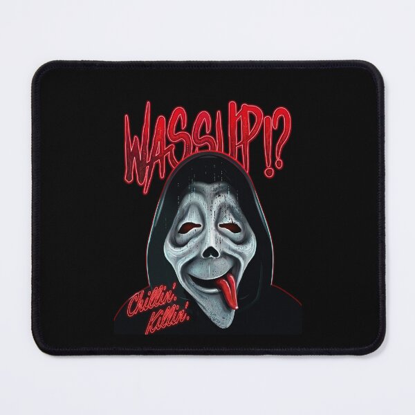 Item preview, Wazzzup! Chillin Killin Scary Movie- Scream Retro Movie designed and sold by JaquelinDach.