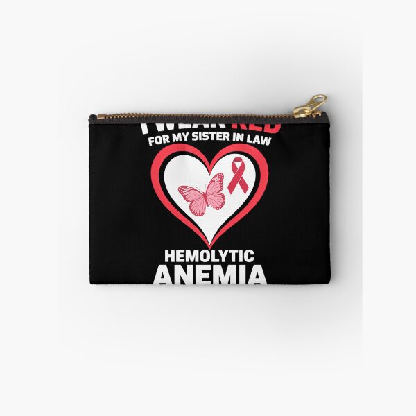 Item preview, I WEAR RED FOR MY SISTER IN LAW RED HEMOLYTIC ANEMIA AWARENESS designed and sold by SapfireStuArt.