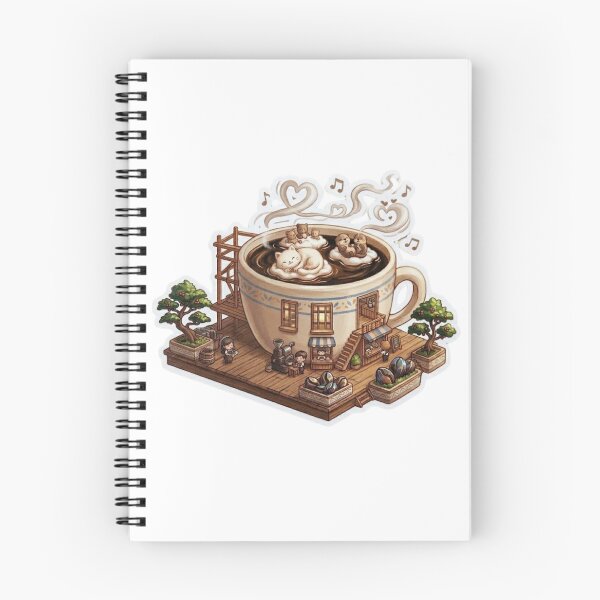 Item preview, The Cat Cappuccino Cottage designed and sold by Candlelit Catastrophes.
