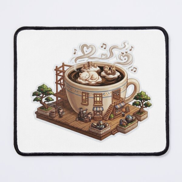Item preview, The Cat Cappuccino Cottage designed and sold by Candlelit Catastrophes.