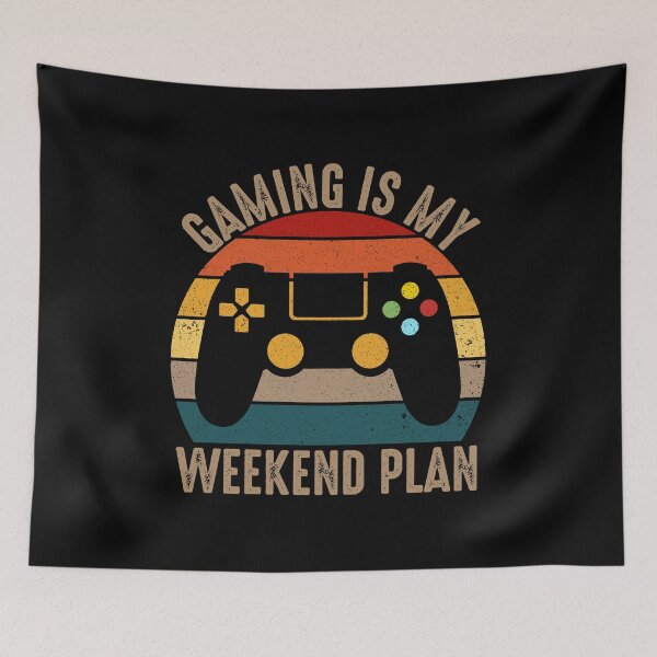 Item preview, Gaming is my weekend plan designed and sold by gunaone-design.