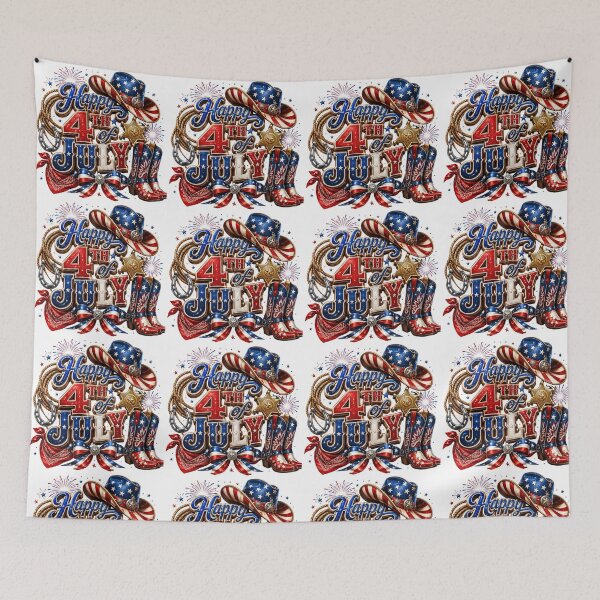 Item preview, Cowgirl themed 4th of July design designed and sold by manytshirts.