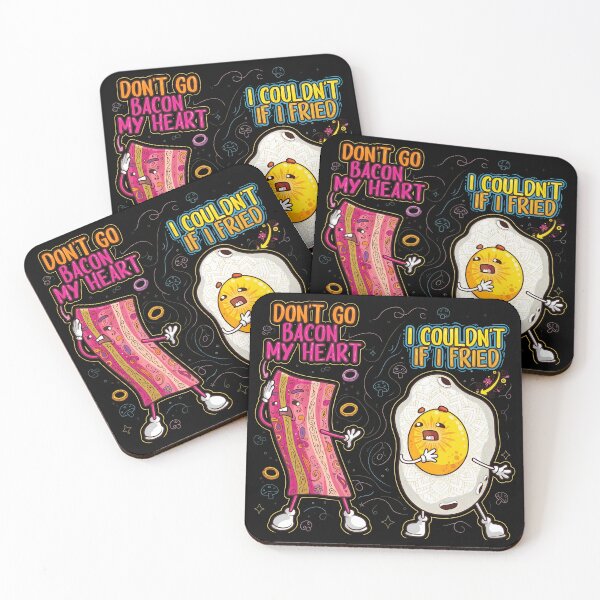 Item preview, Funny Don't Go Bacon My Heart Cool Bacon and Egg designed and sold by hardsuppodopo.