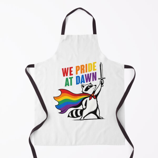 Item preview, We Pride At Dawn Raccoon LGBT Pride Month designed and sold by Randomera.