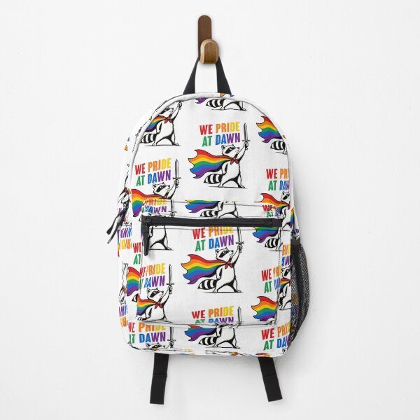 Item preview, We Pride At Dawn Raccoon LGBT Pride Month designed and sold by Randomera.