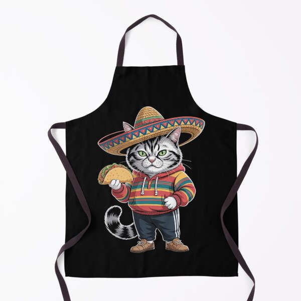 Item preview, Funny Fat Cat Cinco De Mayo designed and sold by AgentJerichoArt.