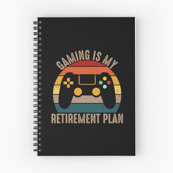 Item preview, Gaming is my retirement plan designed and sold by gunaone-design.