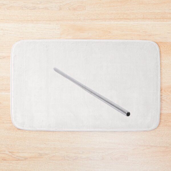 Item preview, Minimalist Stainless Steel Drinking Straw Aesthetic Eco Friendly Metallic Sustainable Style Art designed and sold by bvdesignart.