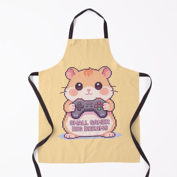 Item preview, Small Gamer Big Dreams - Cute Pixel Art Hamster designed and sold by PotionPixelArt.