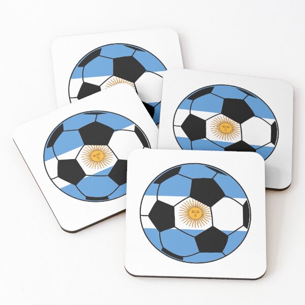 Item preview, Argentina Flag Soccer Ball designed and sold by FinalScoreClub.
