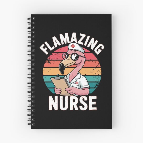 Item preview, Funny Flamingo Lover Nurse Day designed and sold by Rickepritchet.