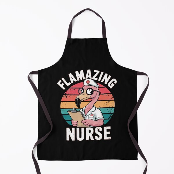 Item preview, Funny Flamingo Lover Nurse Day designed and sold by Rickepritchet.