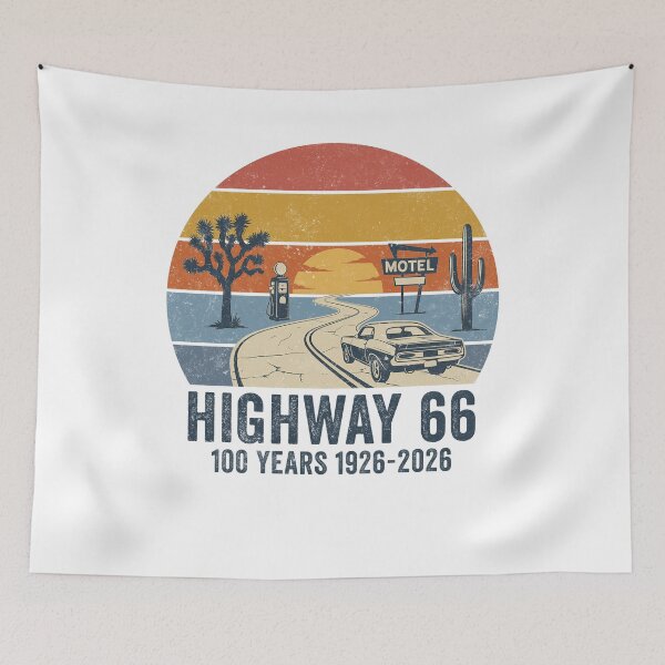 Item preview, Route 66 Retro Highway designed and sold by studio-ssaam.