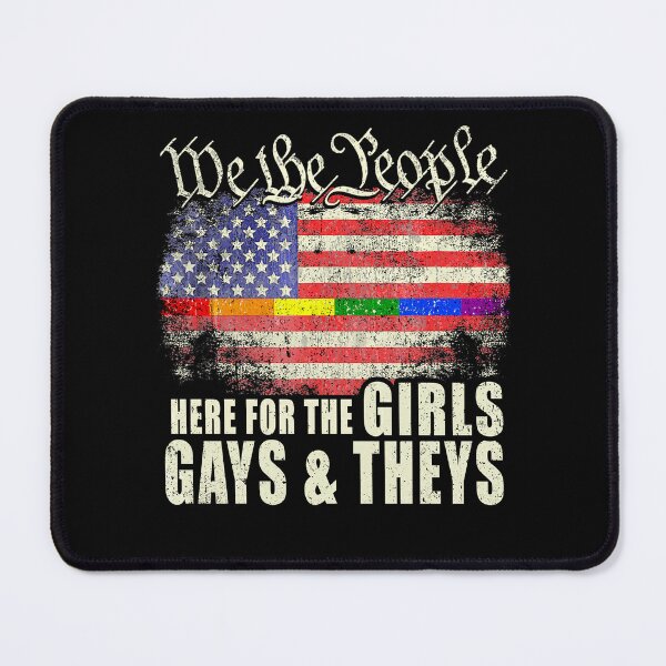 Item preview, LGBT Pride Month Gay Ally Here For The Girls Gays And Theys designed and sold by elongatedjazz.