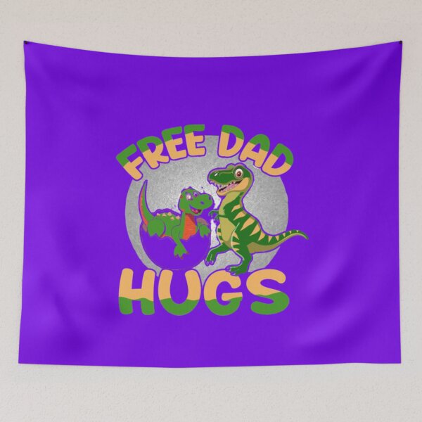 Item preview, Free Dad Hugs Dinosaur T-Rex Cute Father's Day designed and sold by M1144.