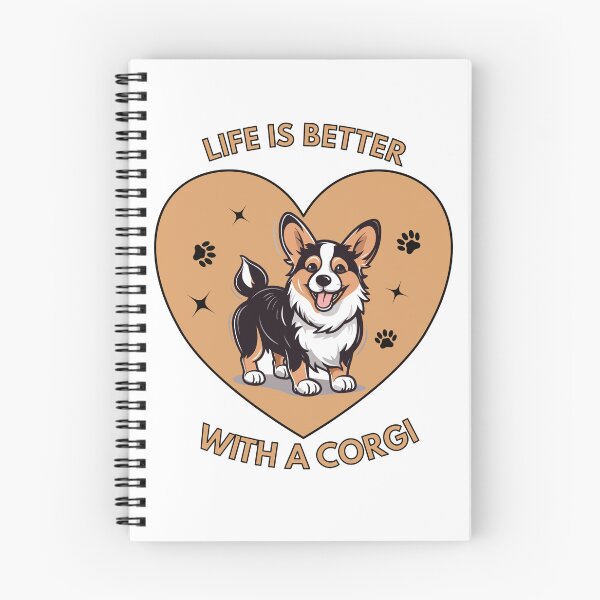 Artikelvorschau, Das Leben ist besser mit einem Corgi – Süßes Corgi-Hundeliebhaber-Herz-T-Shirt entworfen und verkauft von jananinaveen.