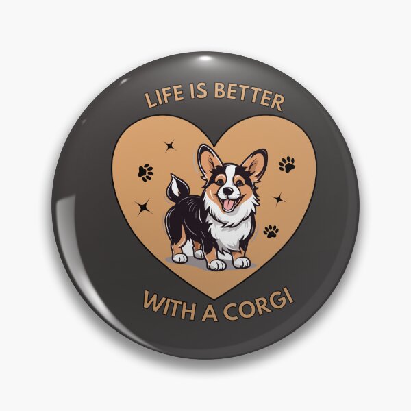 Artikelvorschau, Das Leben ist besser mit einem Corgi – Süßes Corgi-Hundeliebhaber-Herz-T-Shirt entworfen und verkauft von jananinaveen.