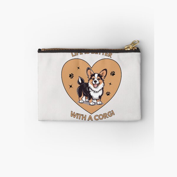 Item preview, Life Is Better With A Corgi Cute Corgi Dog Lover Heart T-Shirt designed and sold by jananinaveen.