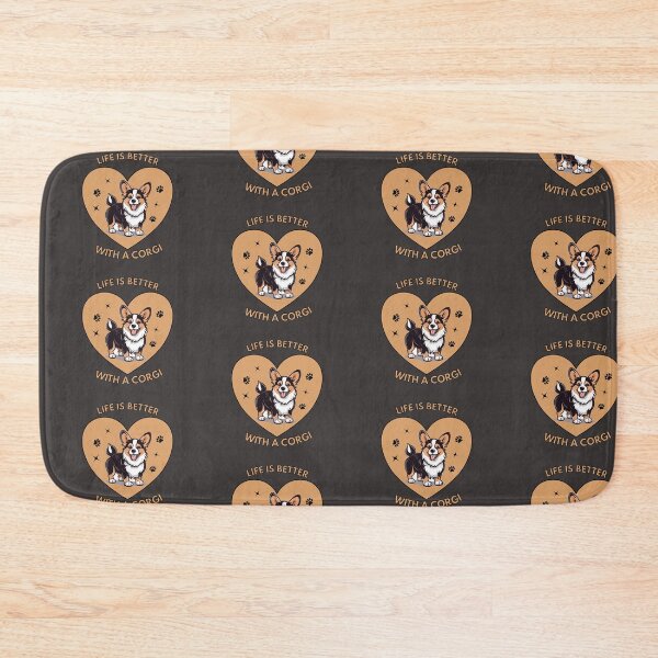 Item preview, Life Is Better With A Corgi Cute Corgi Dog Lover Heart T-Shirt designed and sold by jananinaveen.