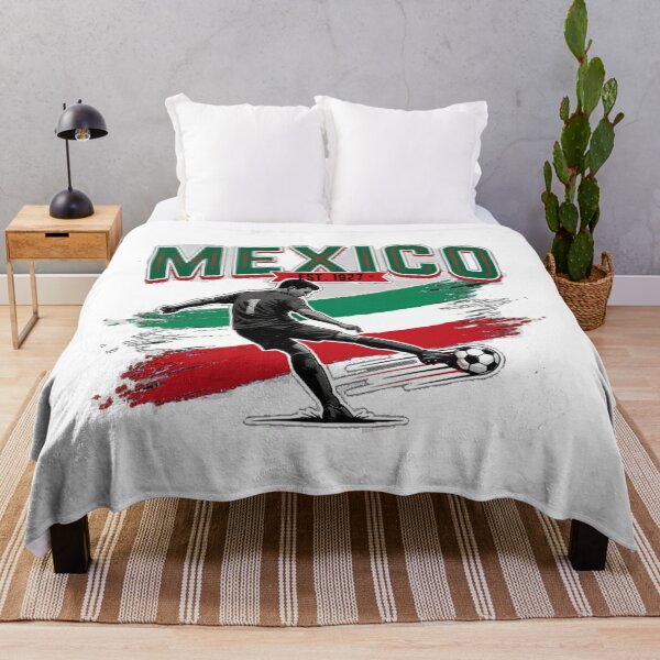 Item preview, Mexican Flag Soccer Player Vintage Sports Fan designed and sold by QuiteOrbit.