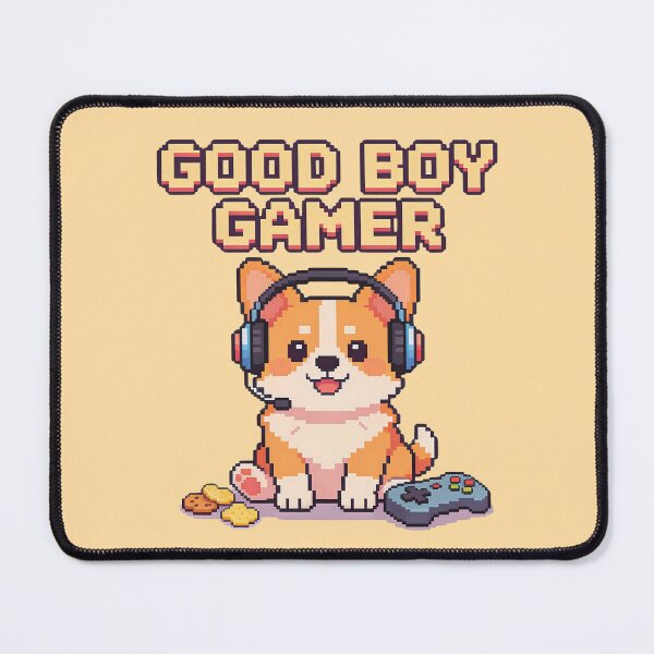Item preview, Good Boy Gamer - Cute Pixel Art Corgi Dog designed and sold by PotionPixelArt.